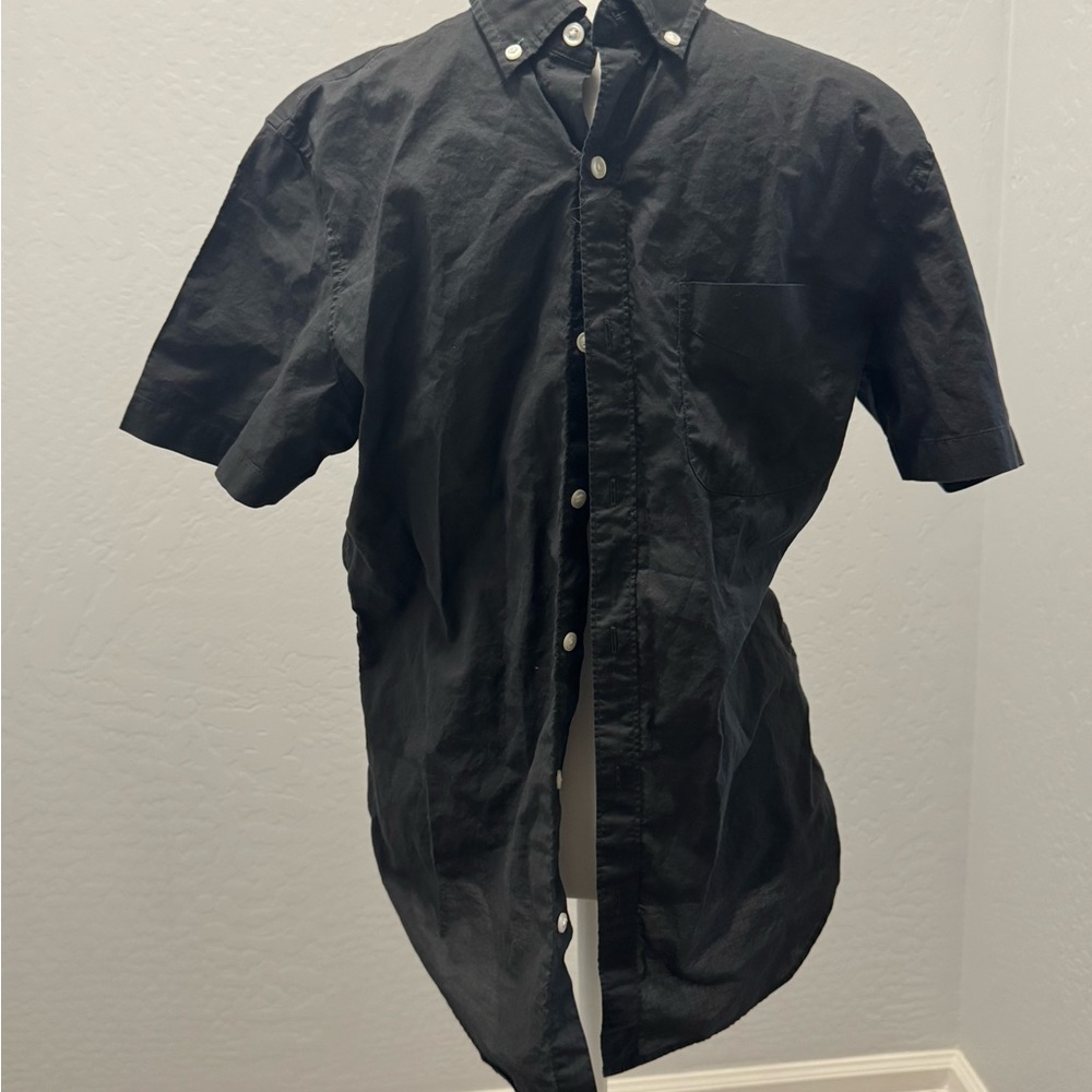 Bonobos Black Casual Button Down Shirt